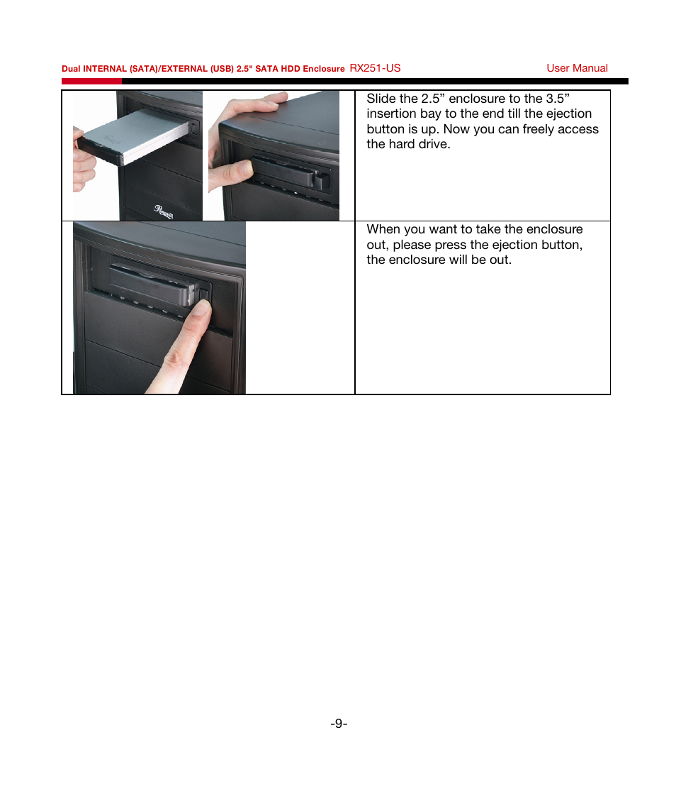 Rosewill RX251-US User Manual | Page 10 / 15