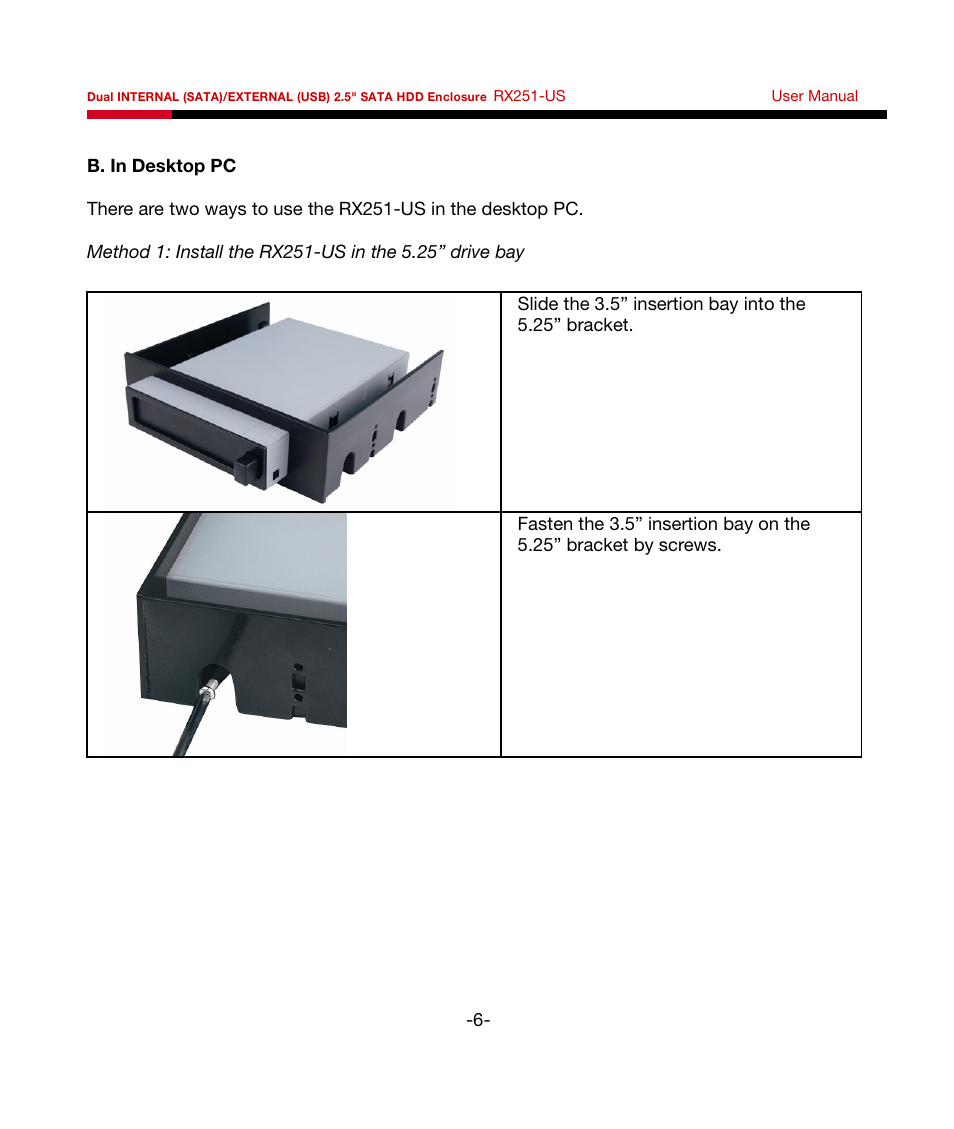 Rosewill RX251-US User Manual | Page 7 / 15