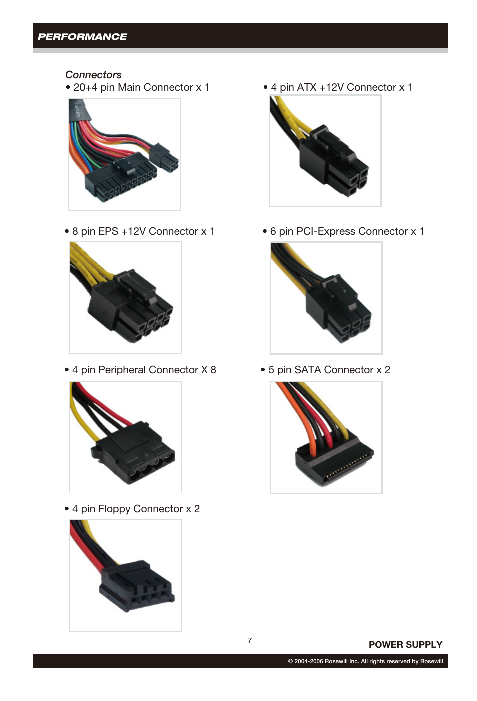 Rosewill RP550-2 User Manual | Page 8 / 14