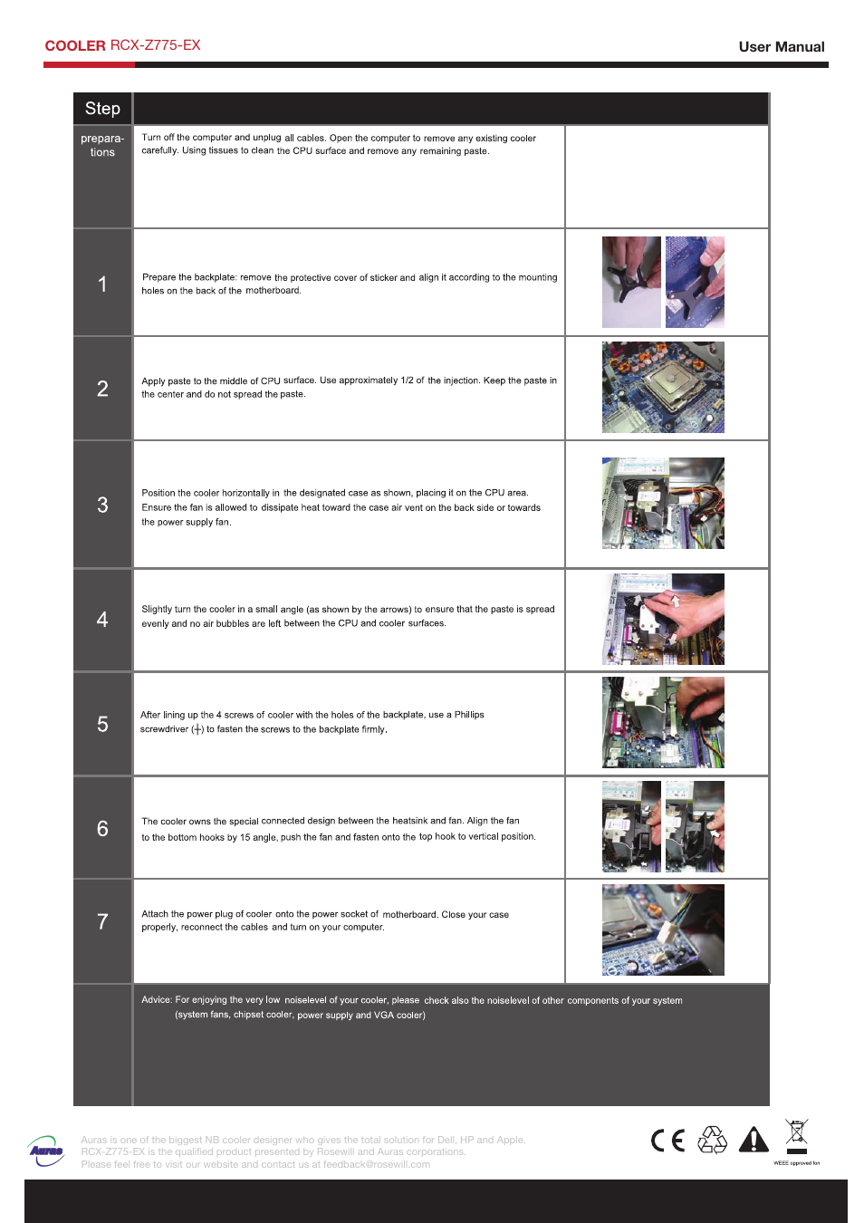Rosewill RCX-Z755-EX User Manual | Page 2 / 2