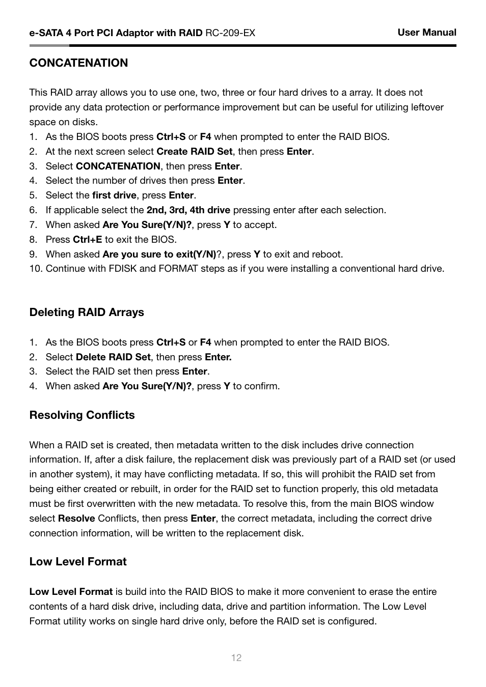 Rosewill RC-209-EX User Manual | Page 14 / 24