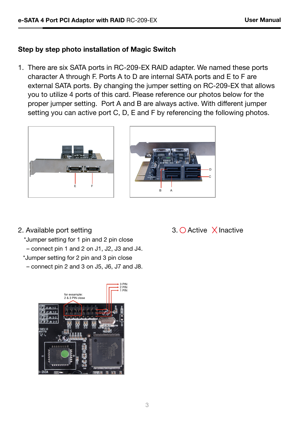 Rosewill RC-209-EX User Manual | Page 5 / 24