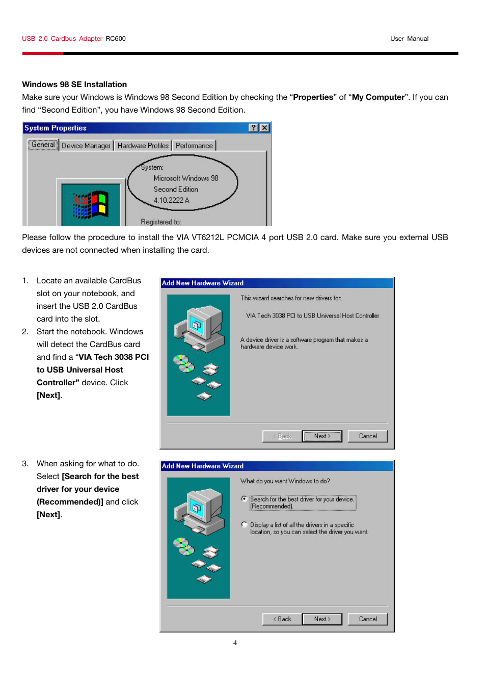 Rosewill RC-600 User Manual | Page 3 / 10