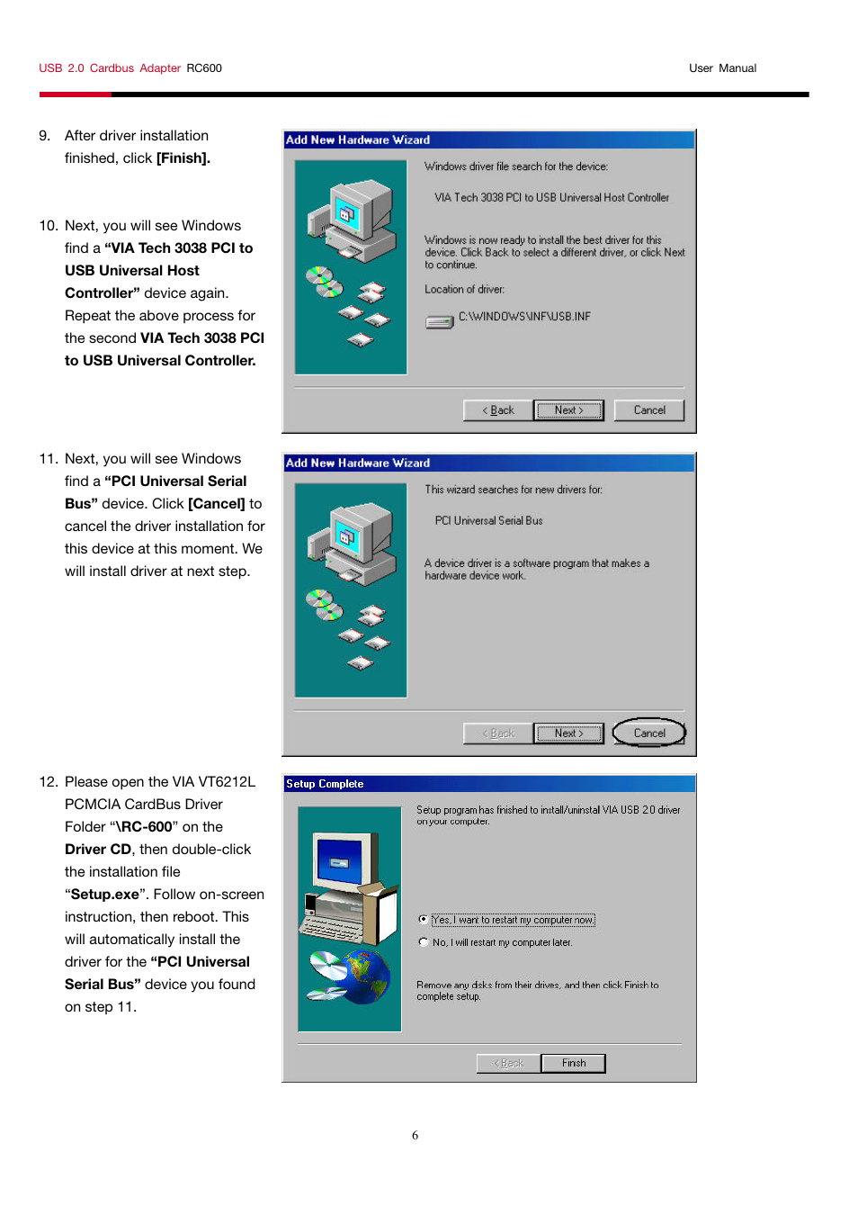 Rosewill RC-600 User Manual | Page 5 / 10