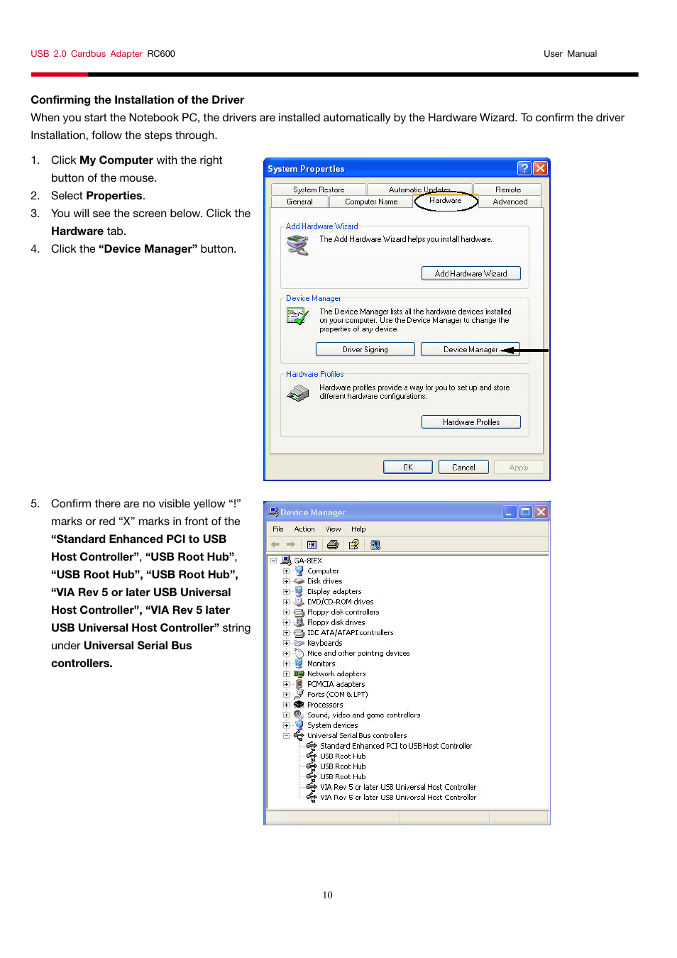 Rosewill RC-600 User Manual | Page 9 / 10