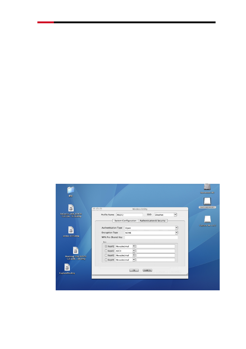4 authentication and security, 1 wep encryption | Rosewill RNX-N250UB User Manual | Page 50 / 73