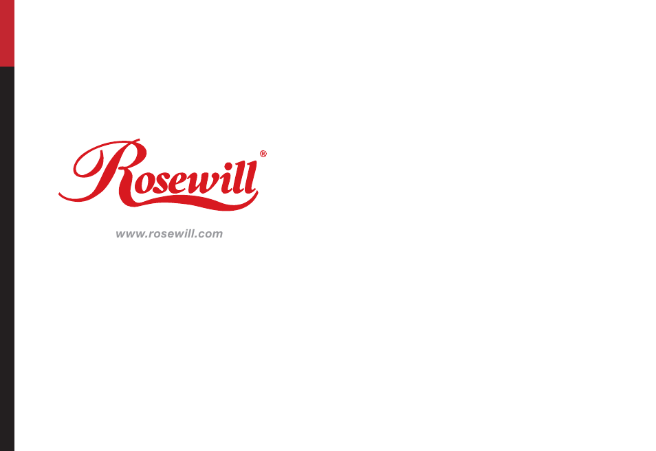 Rosewill 5600 User Manual | Page 20 / 20