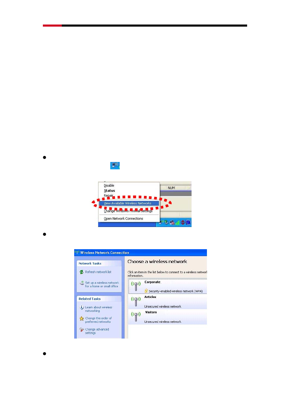 Chapter 3 wireless connection guide | Rosewill RNX-MININ1 User Manual | Page 8 / 12