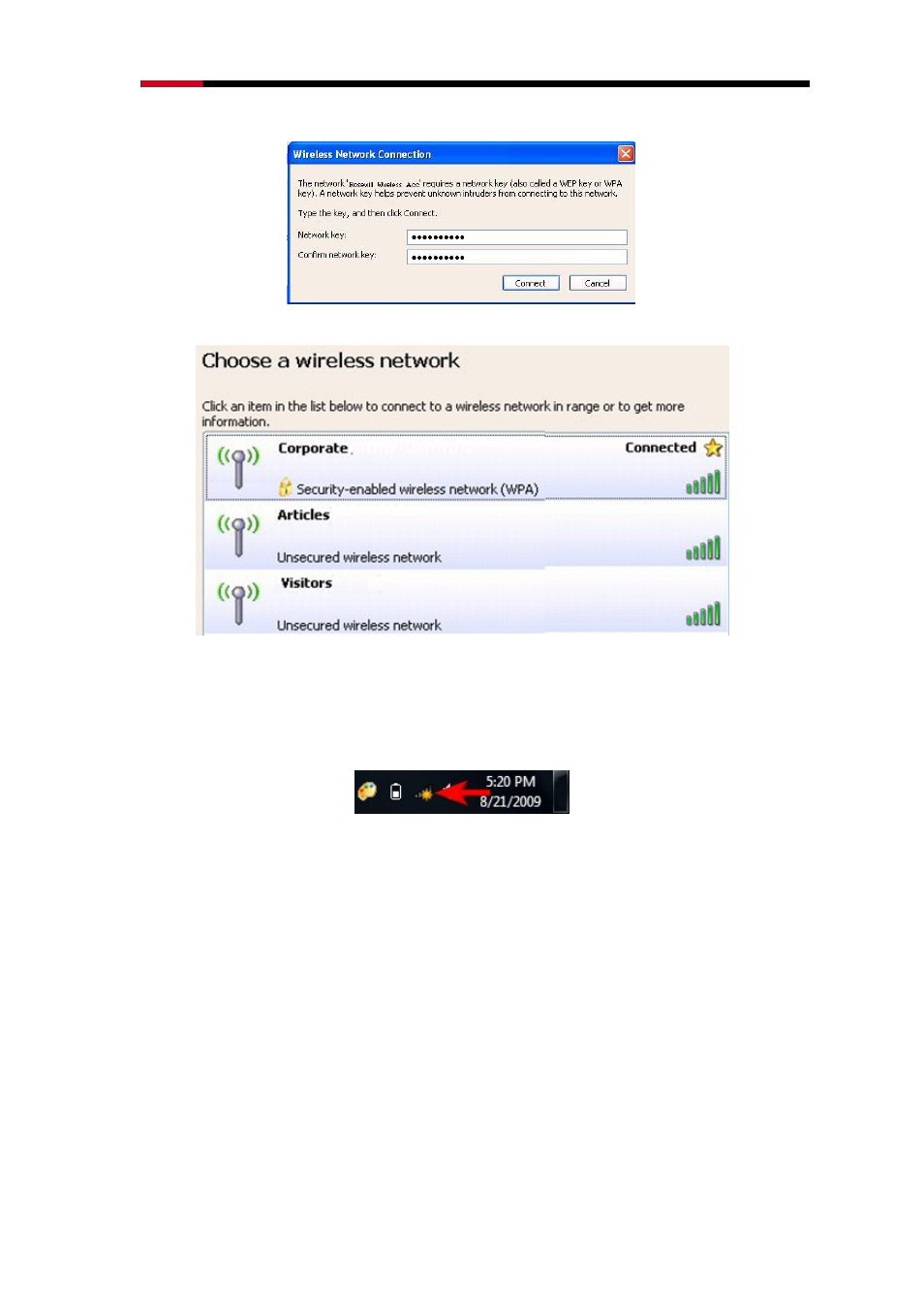 2 connecting with window 7 | Rosewill RNX-MININ1 User Manual | Page 9 / 12