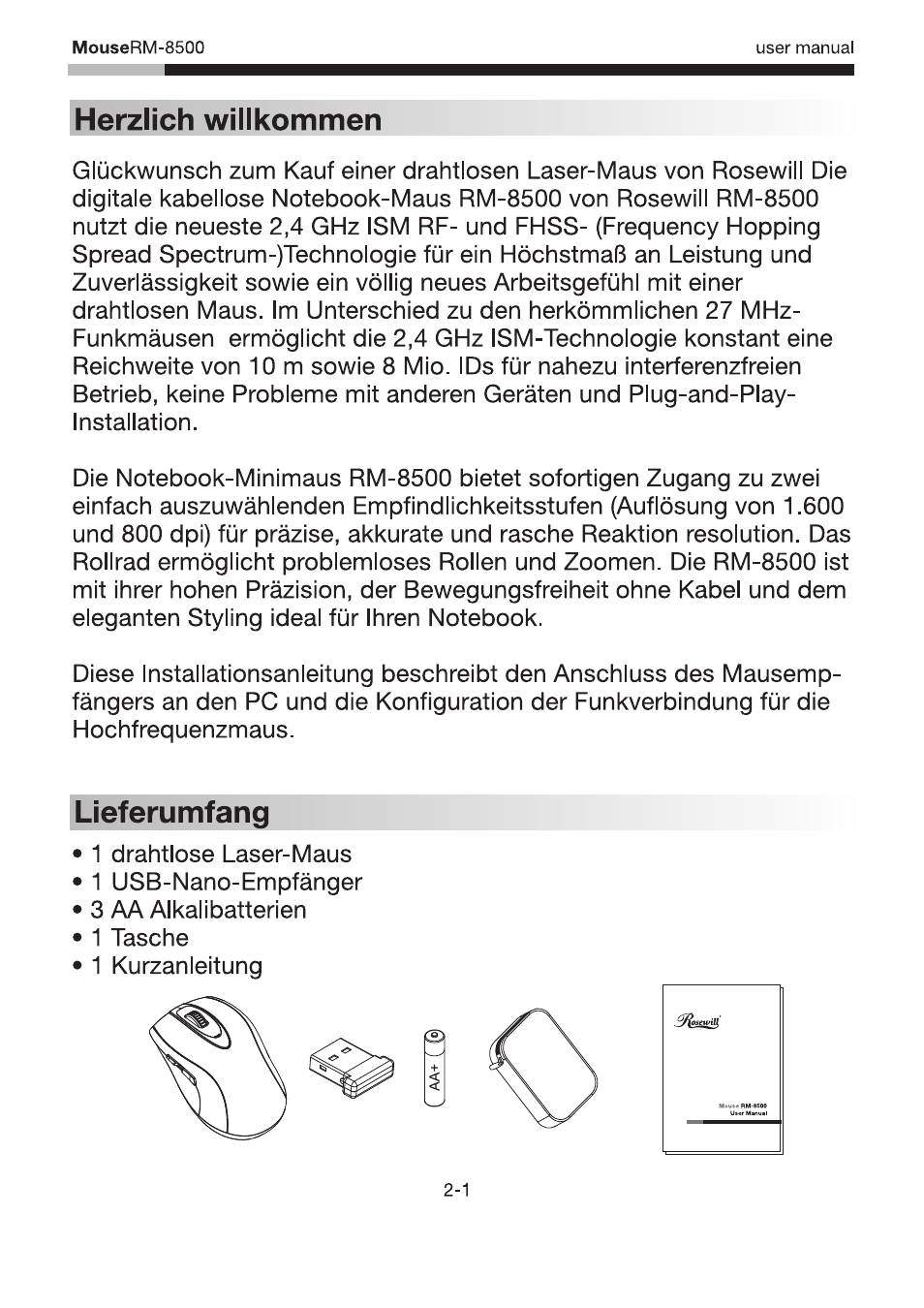 Usermanual-rm8500-combine-2-1 | Rosewill RM-8500 User Manual | Page 8 / 29