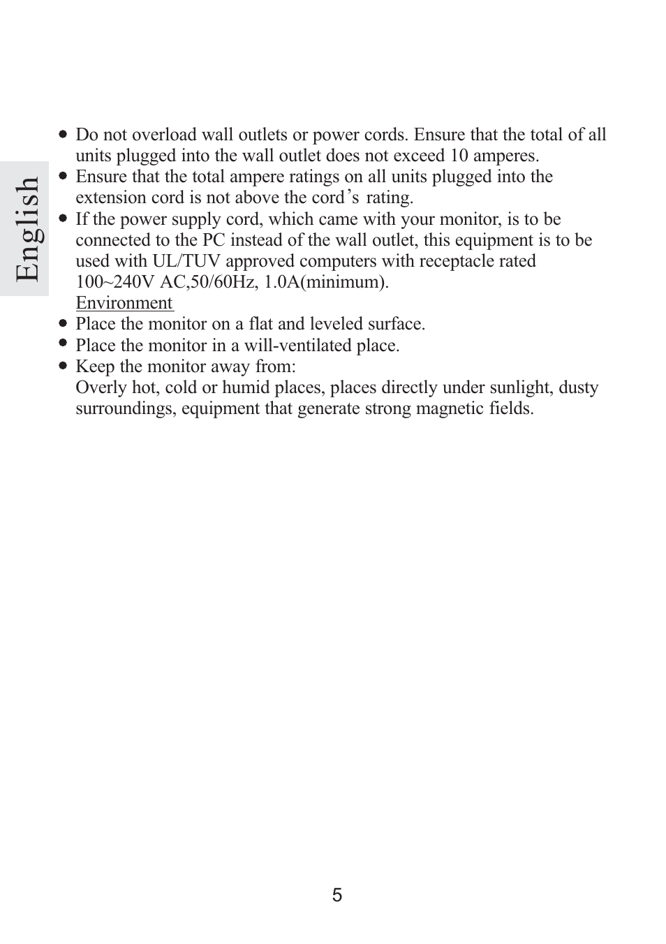 English | Rosewill R500N User Manual | Page 6 / 15