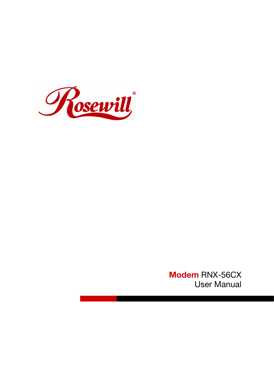 Rosewill RNX-56CX User Manual | 24 pages