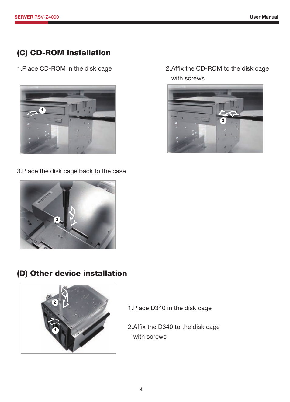 Rosewill RSV-Z4000 User Manual | Page 5 / 13