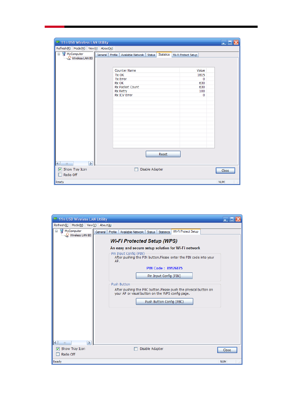 6 wi-fi protect setup, 5 wi-fi protect setup | Rosewill RNX-N2LX User Manual | Page 22 / 32