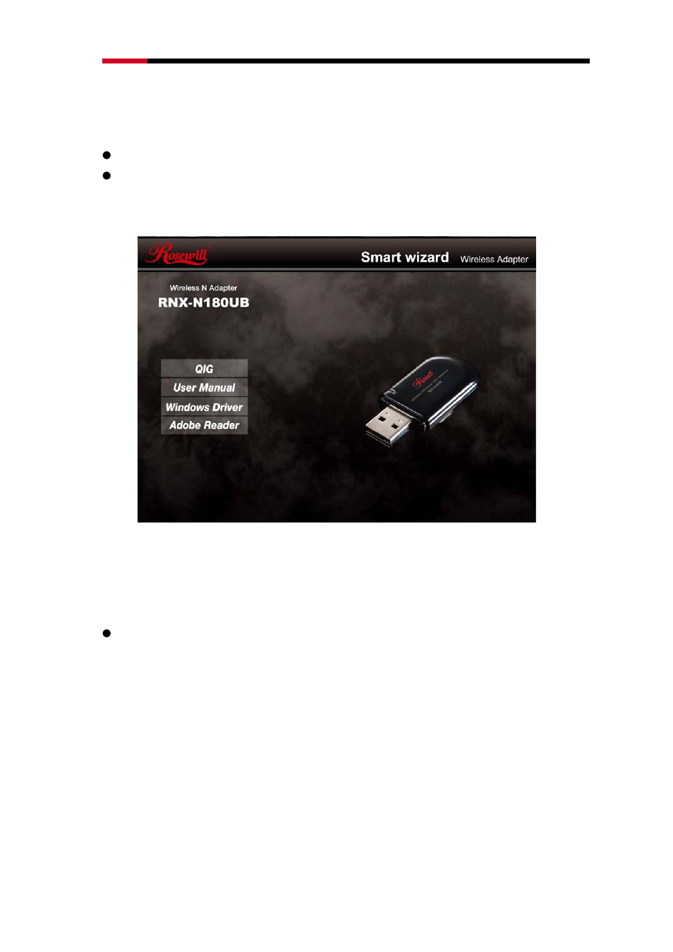 Chapter 2 installation guide, Software installation, 1 software installation | Rosewill RNX-N180UB User Manual | Page 7 / 32