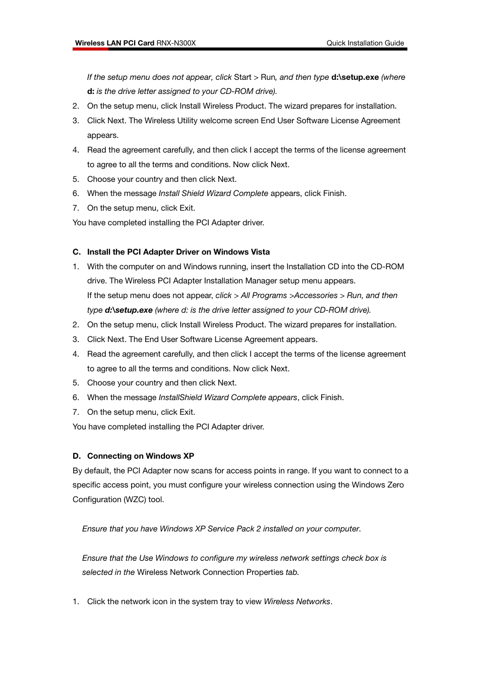 Rosewill RNX-N300X User Manual | Page 4 / 7