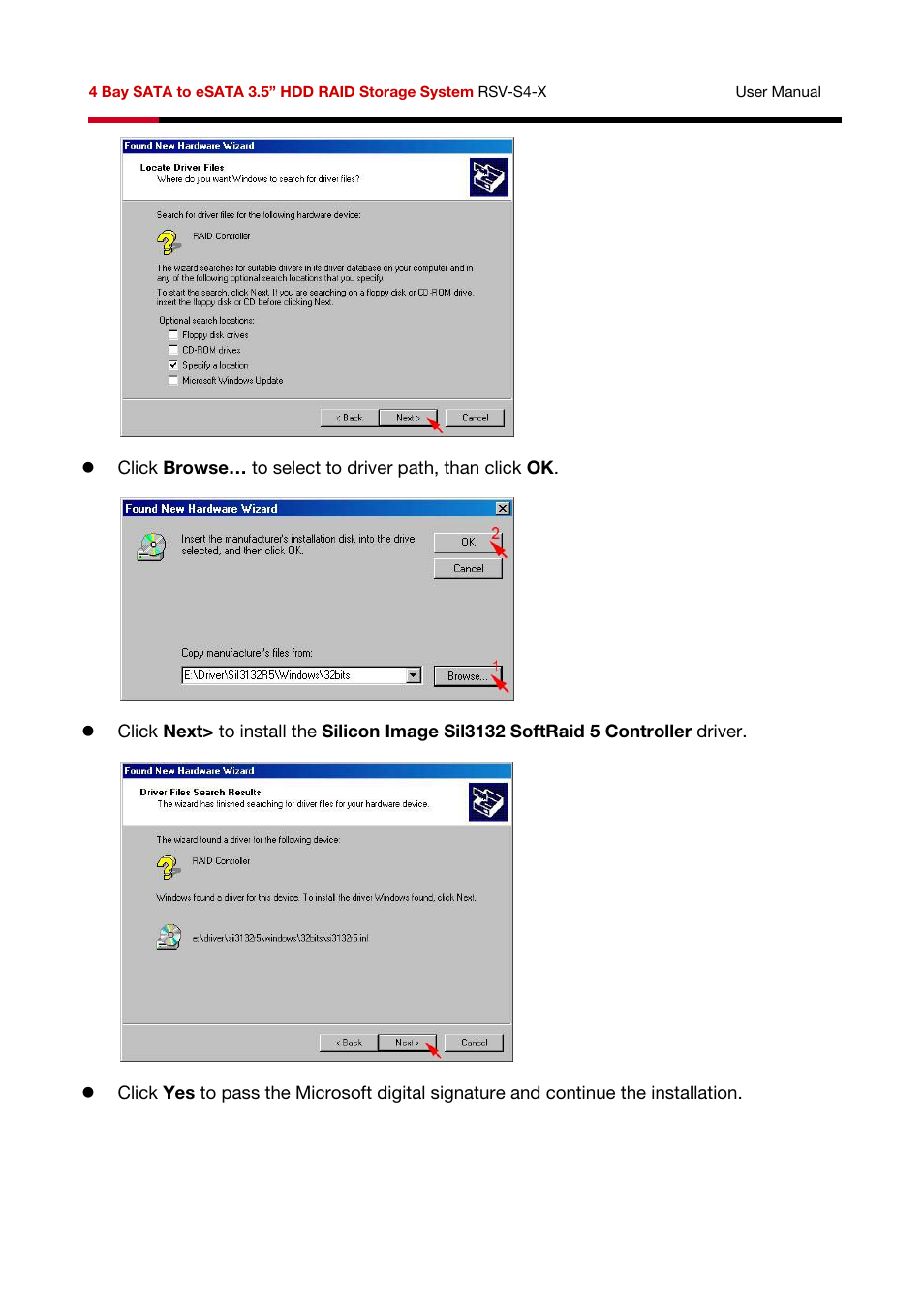 Rosewill HDD RAID RSV-S4-X User Manual | Page 17 / 111