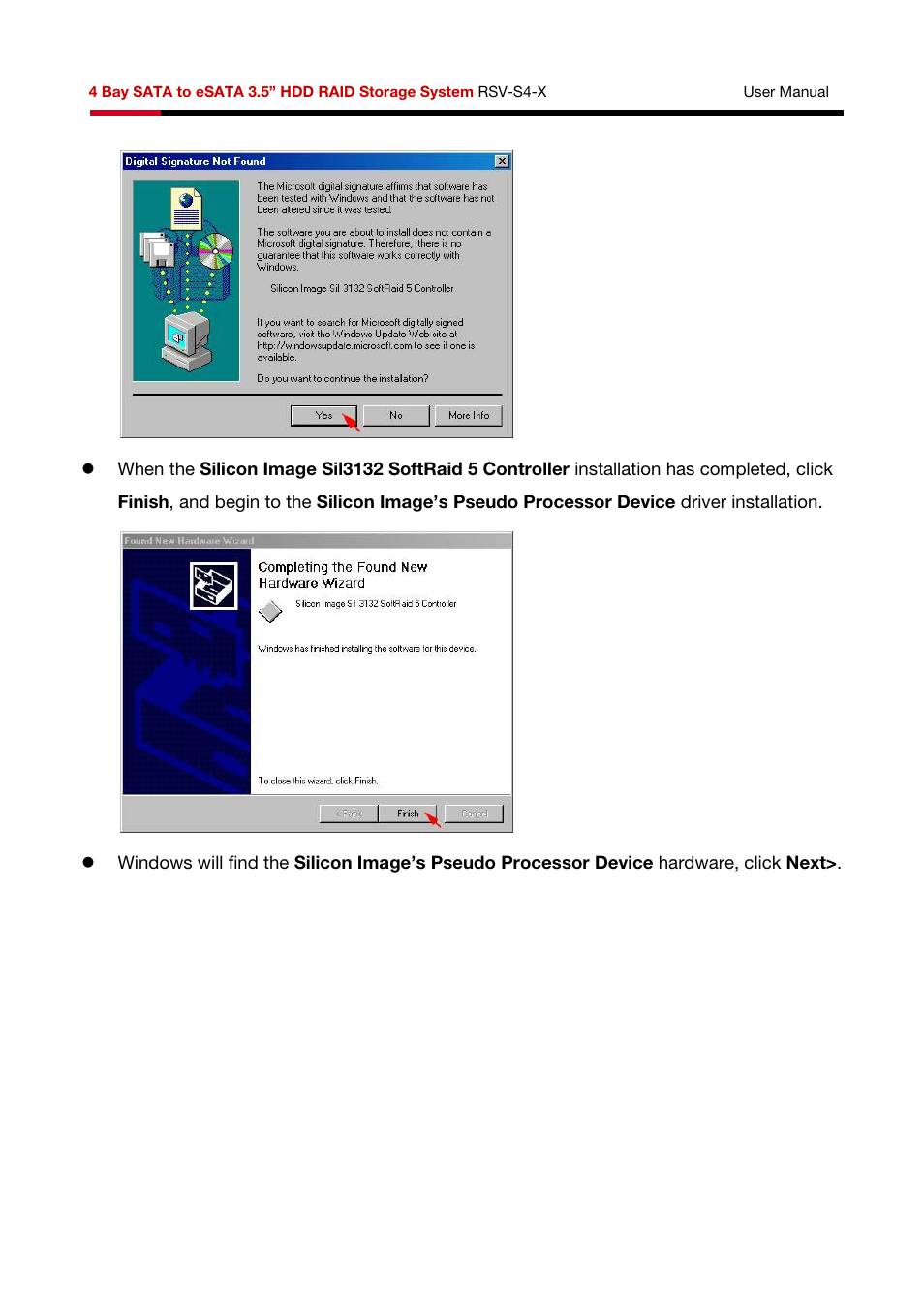 Rosewill HDD RAID RSV-S4-X User Manual | Page 18 / 111