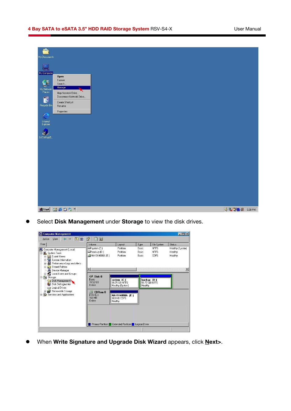 Rosewill HDD RAID RSV-S4-X User Manual | Page 26 / 111