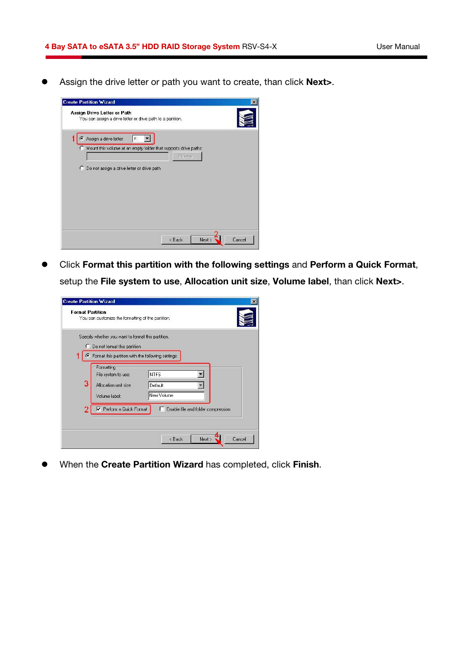 Rosewill HDD RAID RSV-S4-X User Manual | Page 30 / 111