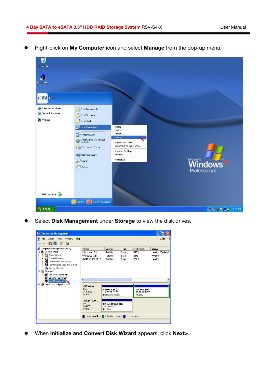 Rosewill HDD RAID RSV-S4-X User Manual | Page 40 / 111