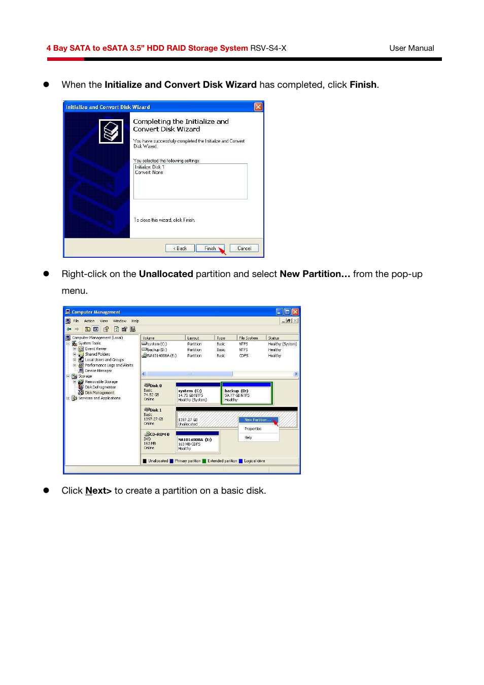 Rosewill HDD RAID RSV-S4-X User Manual | Page 42 / 111