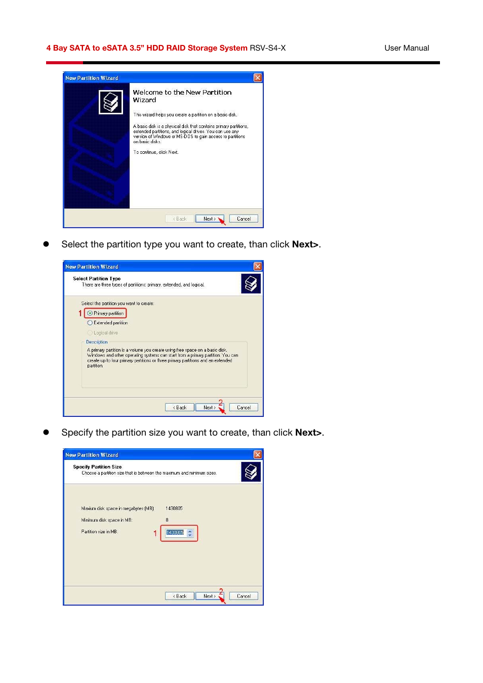Rosewill HDD RAID RSV-S4-X User Manual | Page 43 / 111