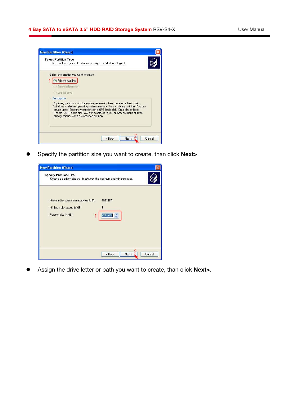 Rosewill HDD RAID RSV-S4-X User Manual | Page 52 / 111