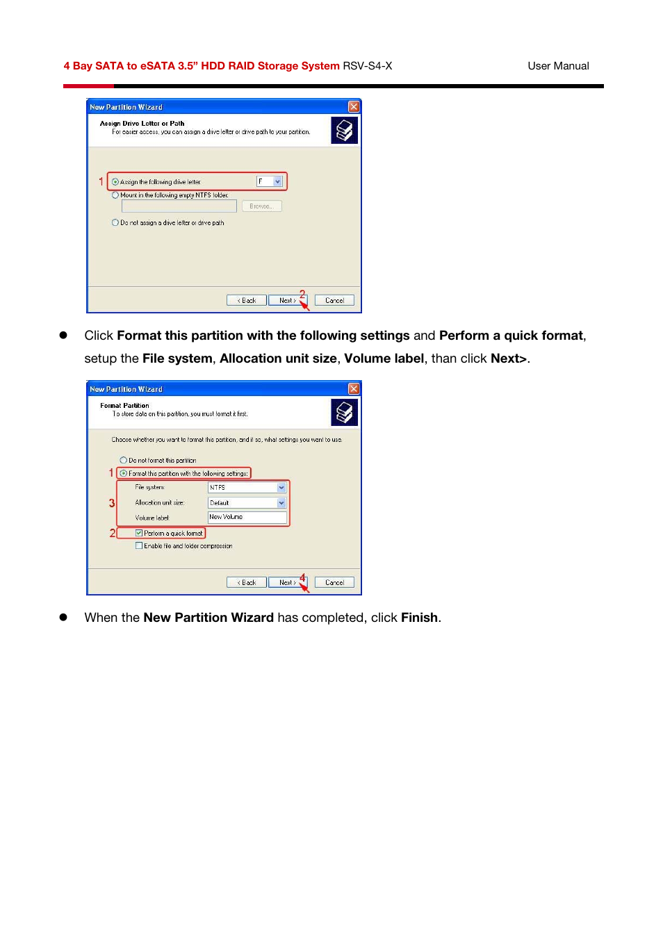 Rosewill HDD RAID RSV-S4-X User Manual | Page 53 / 111