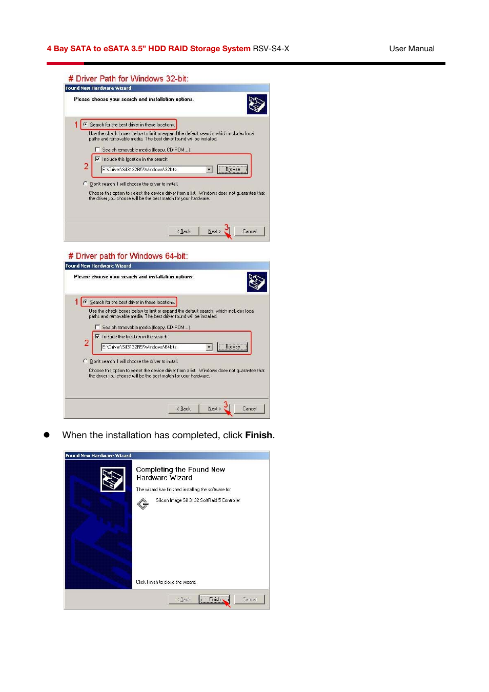 Rosewill HDD RAID RSV-S4-X User Manual | Page 57 / 111
