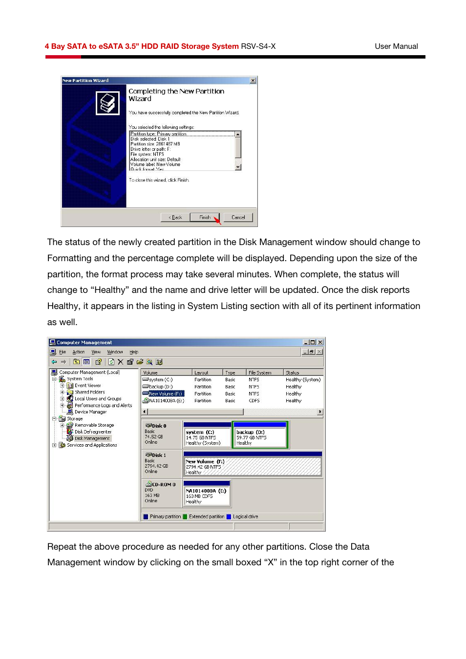 Rosewill HDD RAID RSV-S4-X User Manual | Page 70 / 111