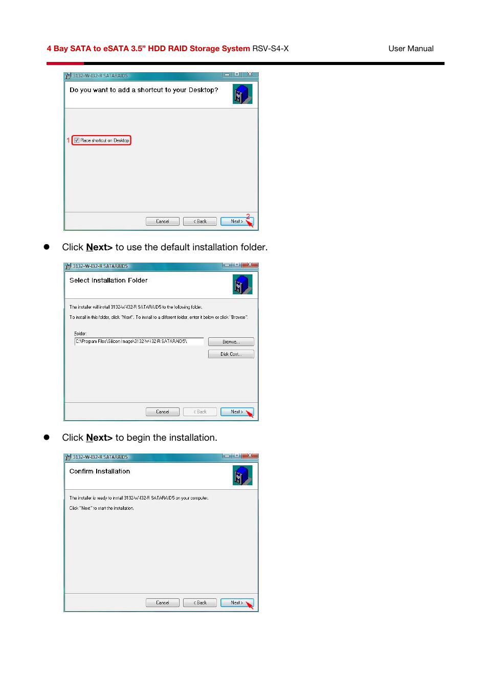 Rosewill HDD RAID RSV-S4-X User Manual | Page 75 / 111