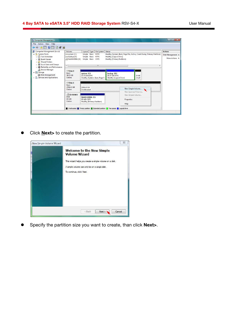 Rosewill HDD RAID RSV-S4-X User Manual | Page 80 / 111
