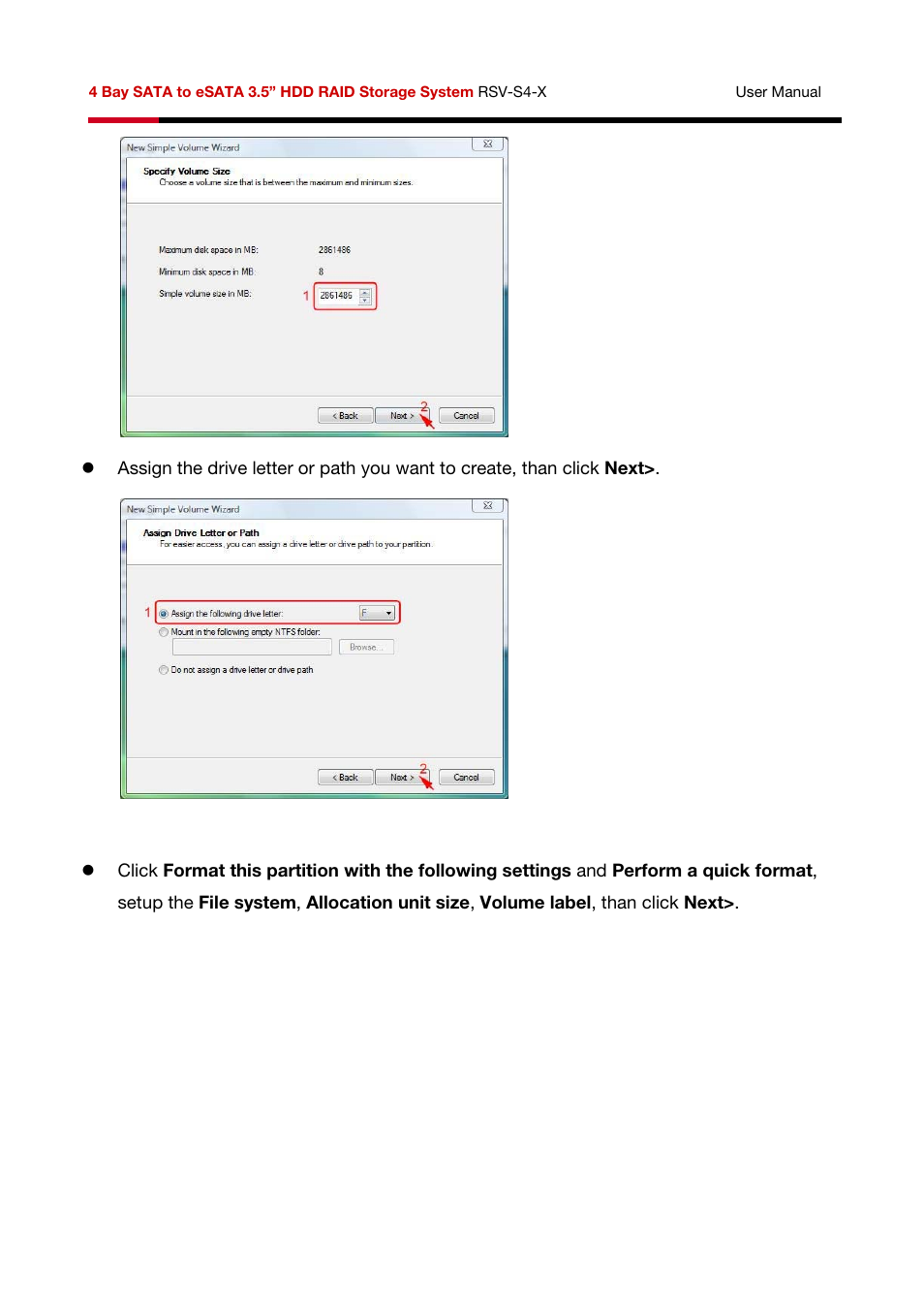 Rosewill HDD RAID RSV-S4-X User Manual | Page 81 / 111