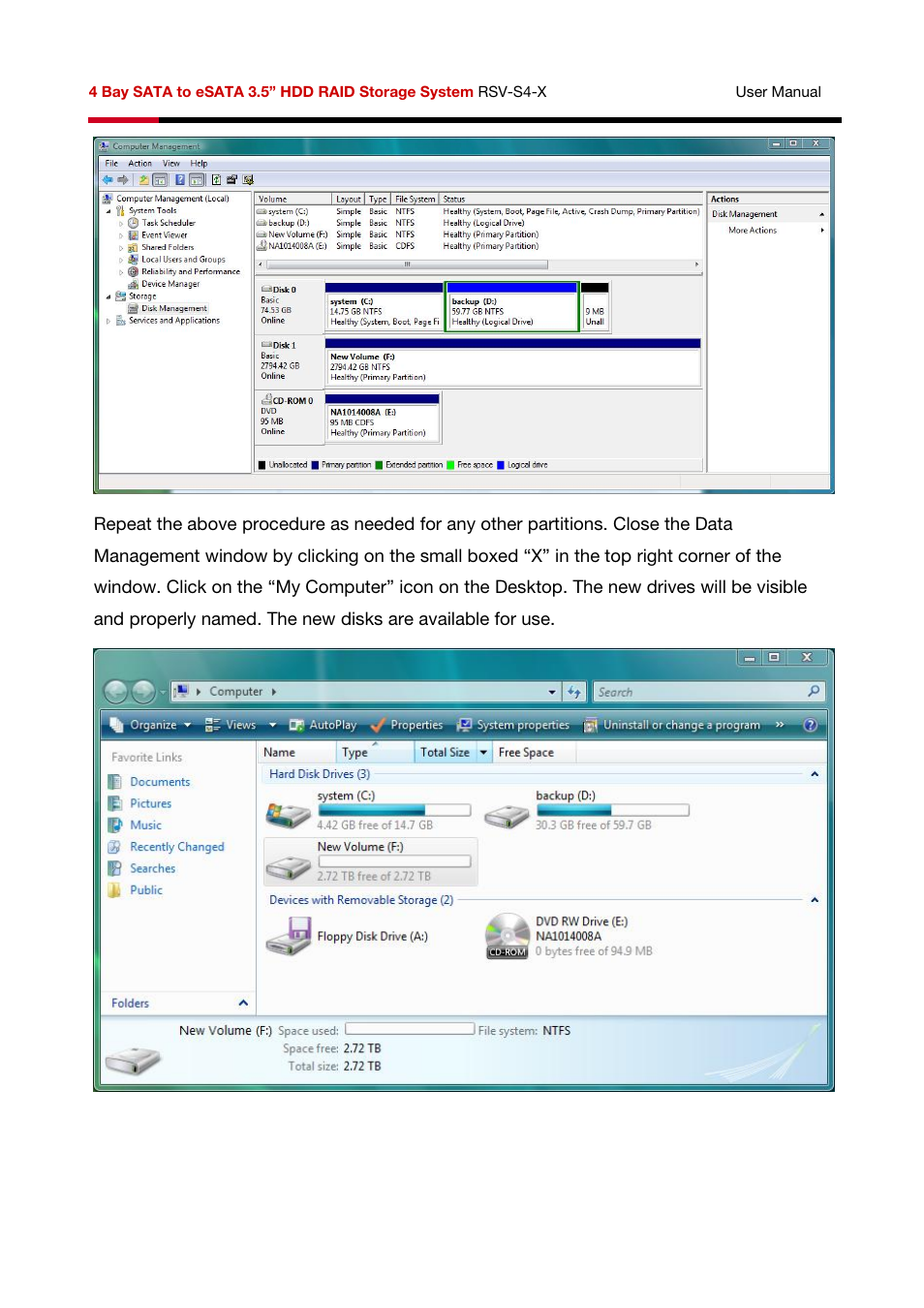 Rosewill HDD RAID RSV-S4-X User Manual | Page 83 / 111