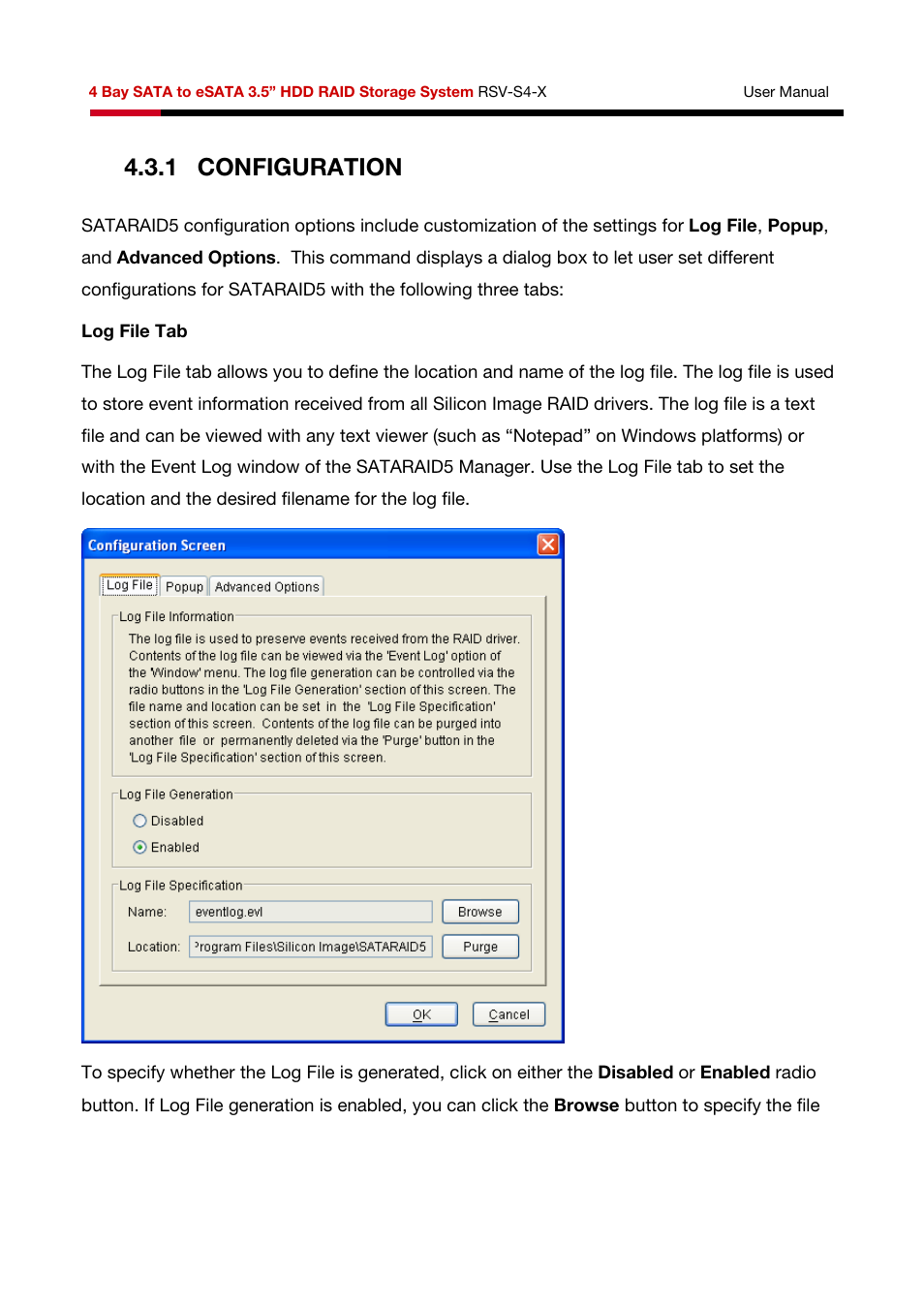 1 configuration | Rosewill HDD RAID RSV-S4-X User Manual | Page 92 / 111
