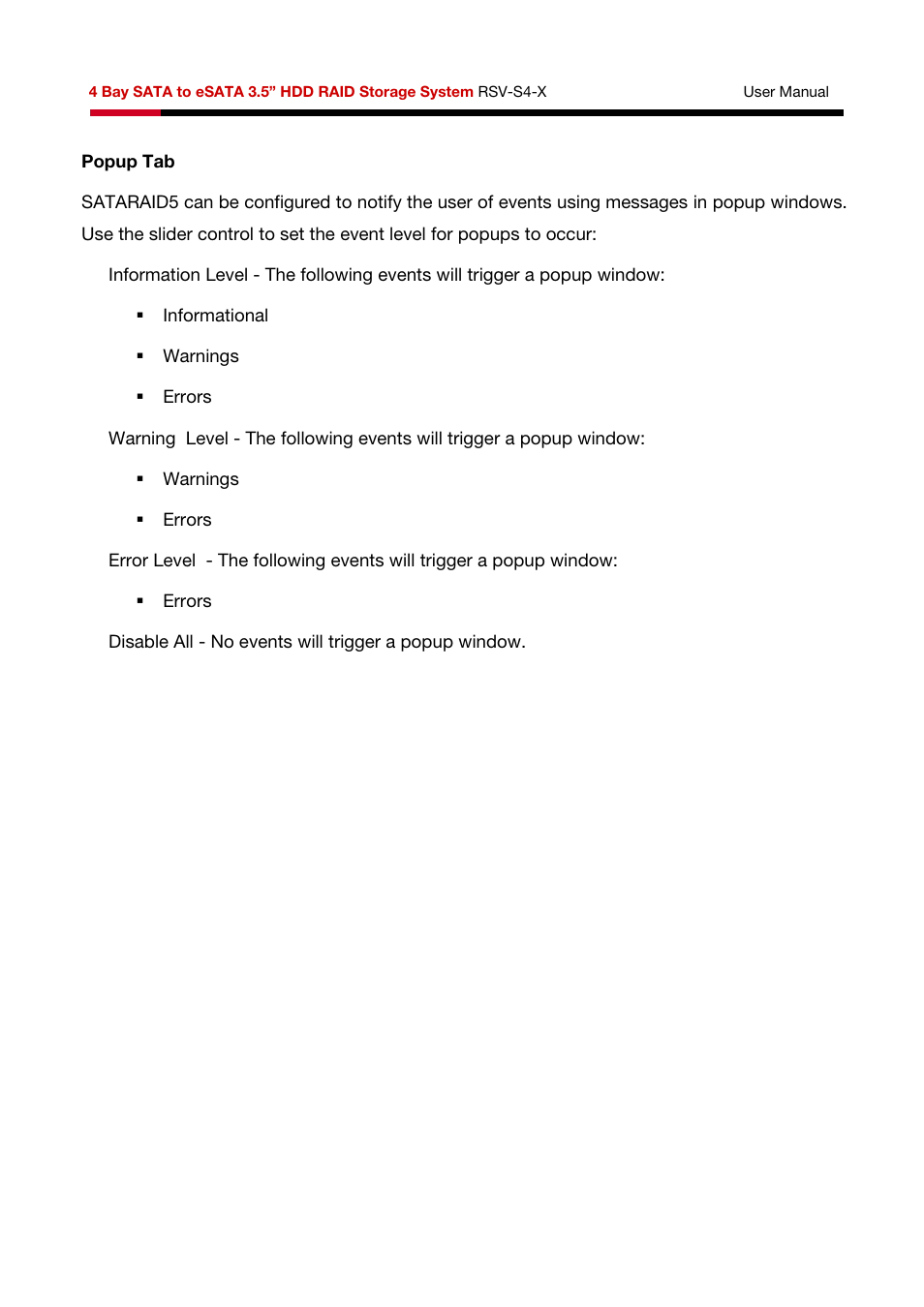Rosewill HDD RAID RSV-S4-X User Manual | Page 94 / 111