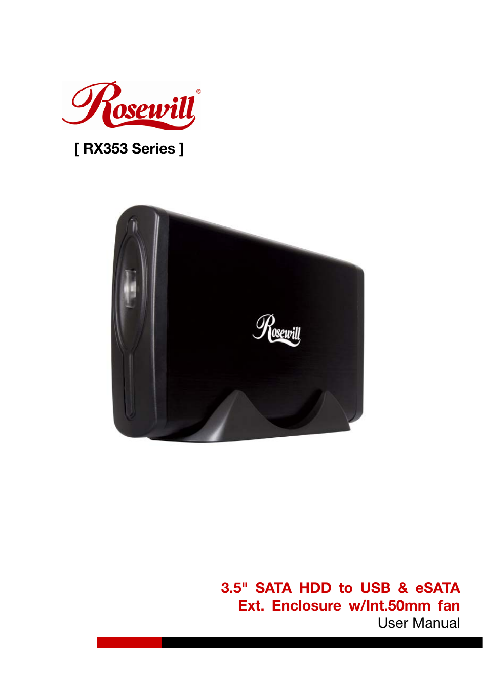 Rosewill RX353 User Manual | 10 pages