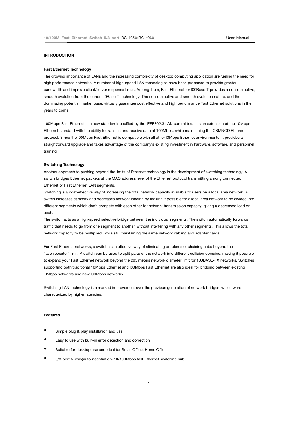 Rosewill RC-405X User Manual | Page 2 / 4