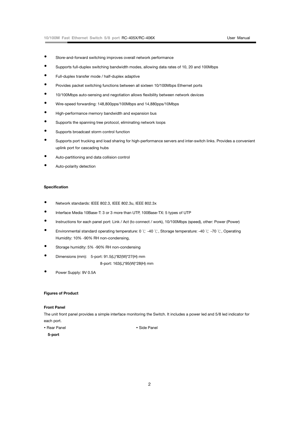 Rosewill RC-405X User Manual | Page 3 / 4