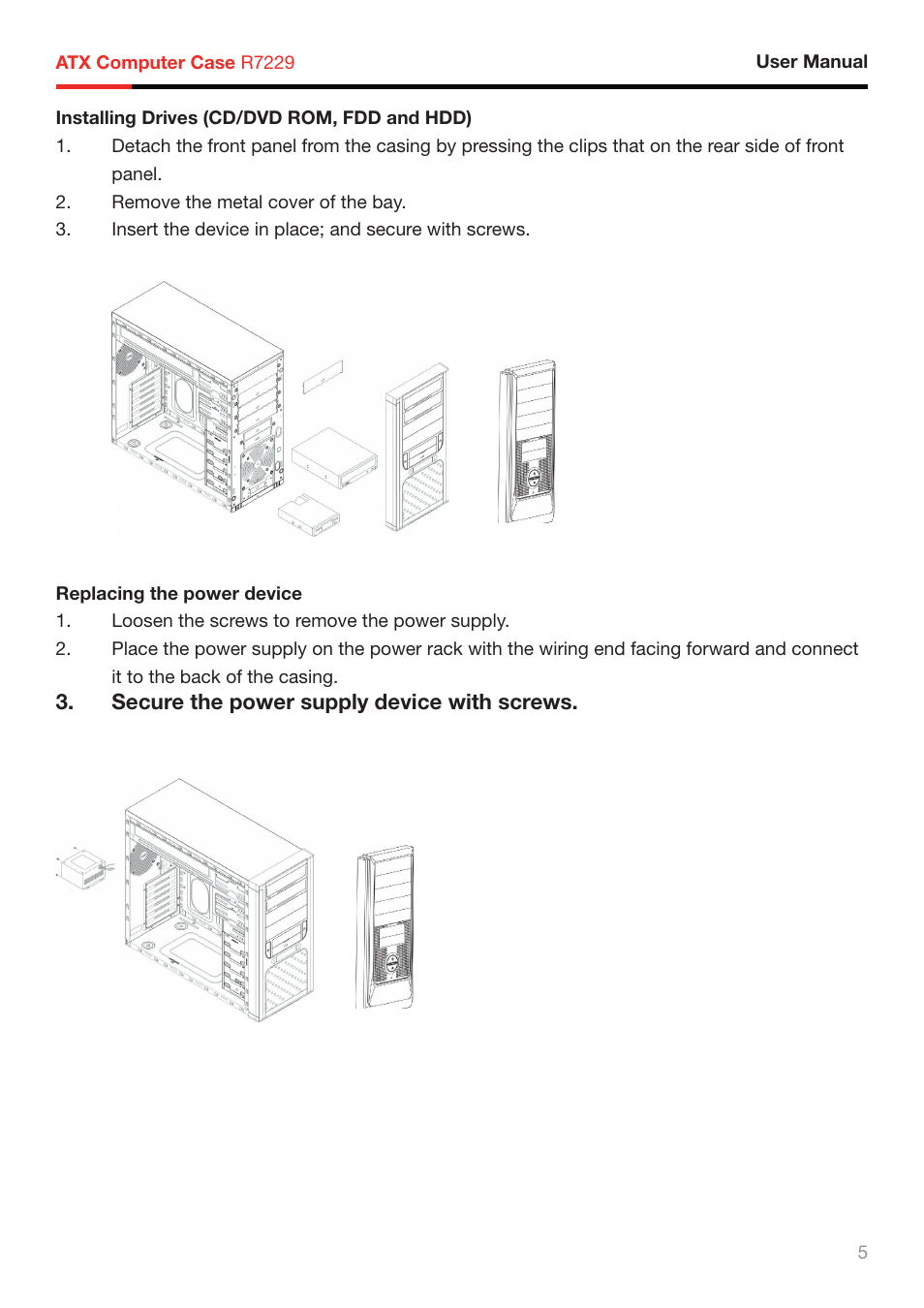 Rosewill R7229 User Manual | Page 6 / 8