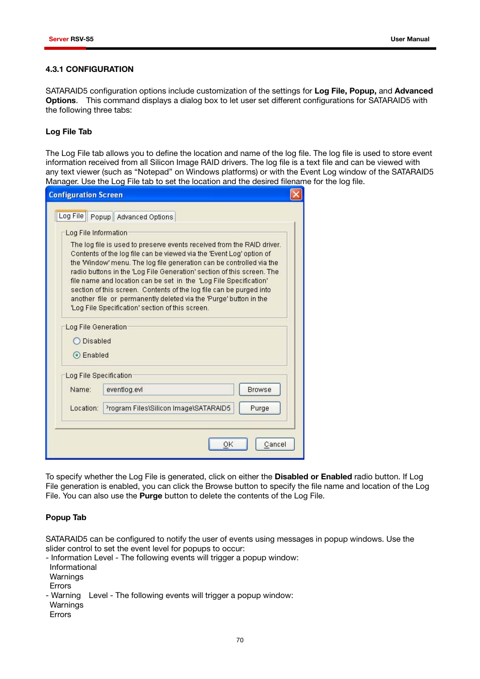 1 configuration | Rosewill RSV-S5 User Manual | Page 71 / 83