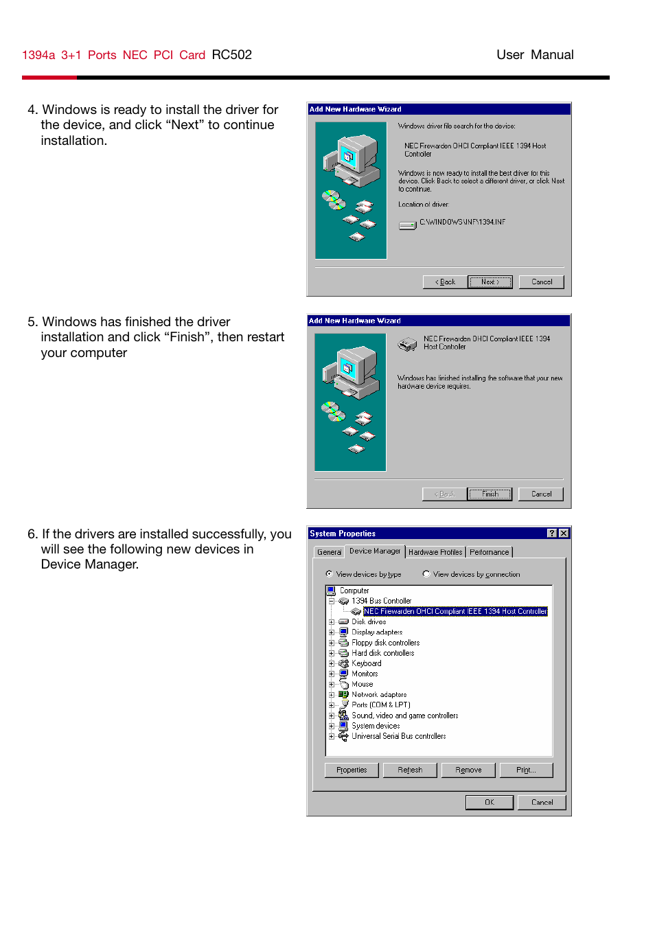 Rosewill RC-502 User Manual | Page 4 / 5