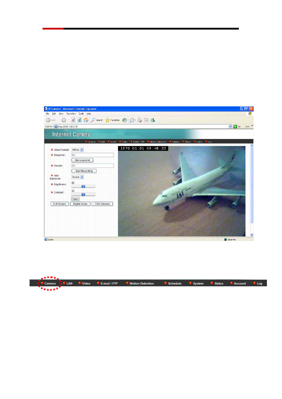 Chapter 3 camera’s management interface, 1 camera settings | Rosewill WIRED INTERNET CAMERA RXS-3211 User Manual | Page 24 / 86