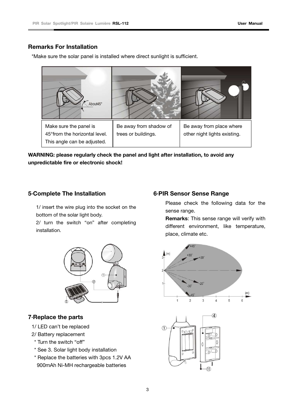 Rosewill RSL-112 User Manual | Page 4 / 5