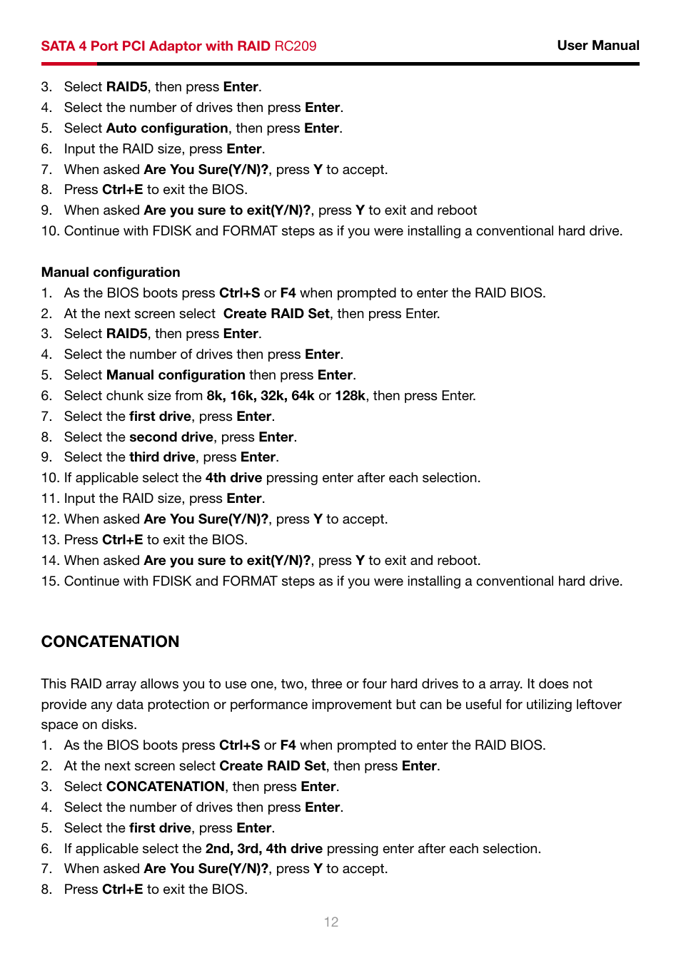 Rosewill RC-209 User Manual | Page 14 / 23