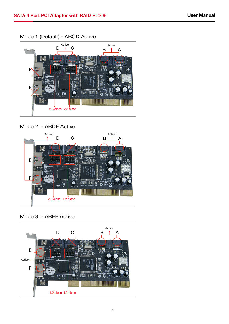 Rosewill RC-209 User Manual | Page 6 / 23