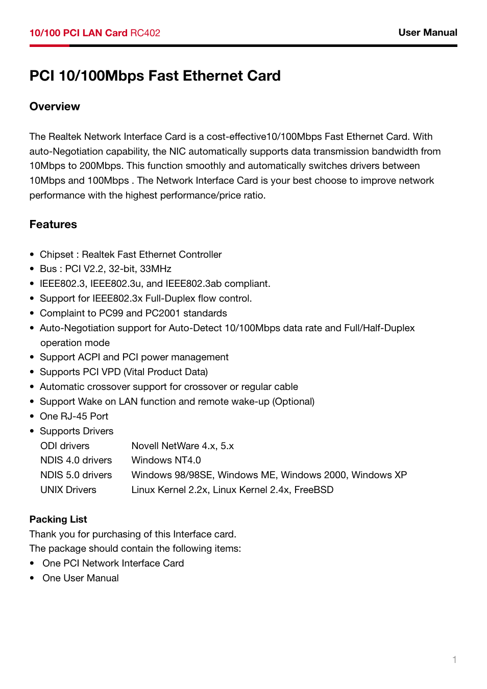 Rosewill RC-402 User Manual | Page 2 / 3