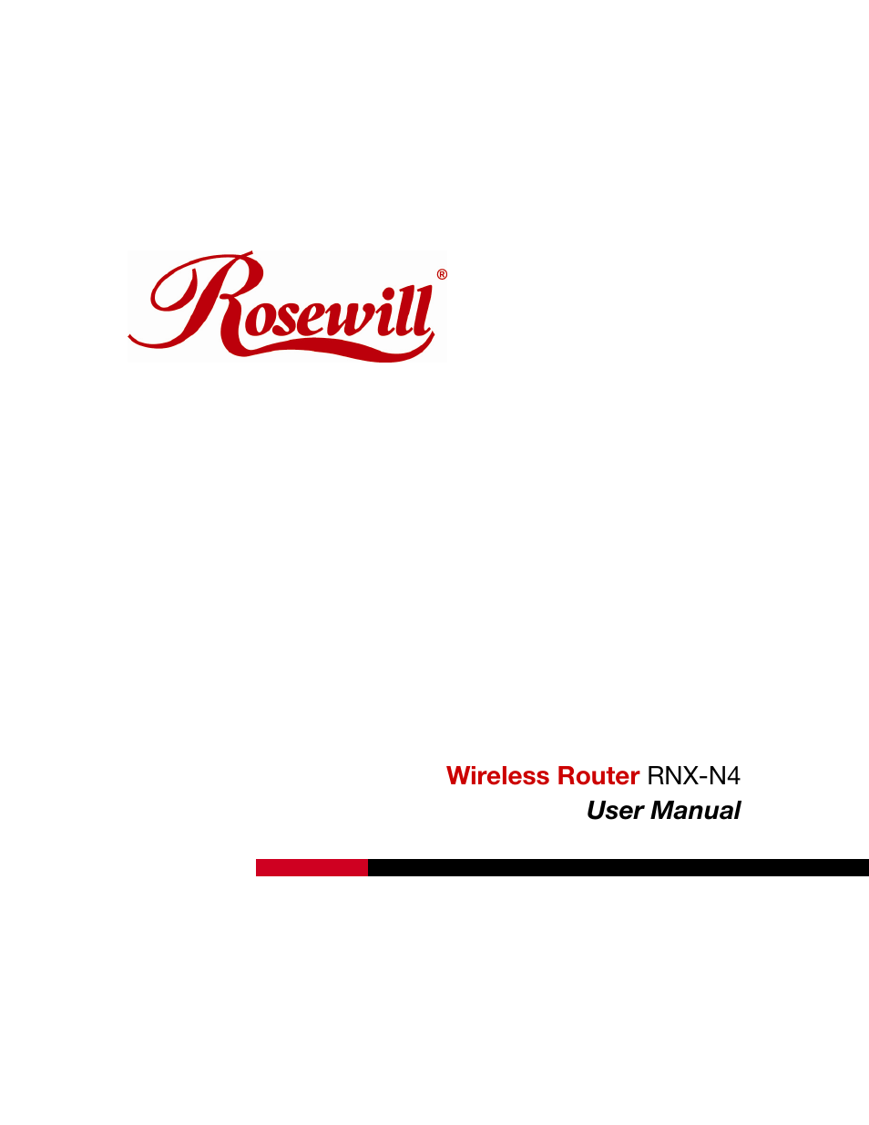 Rosewill RNX-N4 User Manual | 93 pages