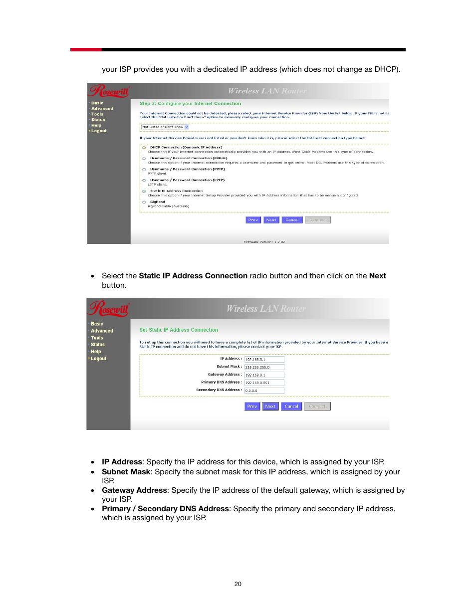 Rosewill RNX-N4 User Manual | Page 20 / 93